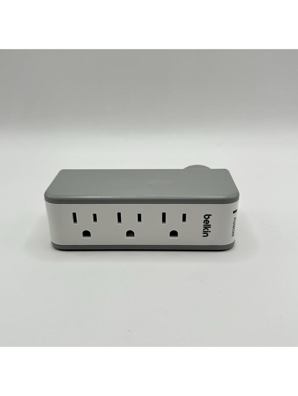 Belkin BST300BG 3-Outlet SurgePlus USB Swivel Surge Protector Power Strip